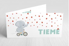 Olifantje op fietsje Olifantje op fietsje